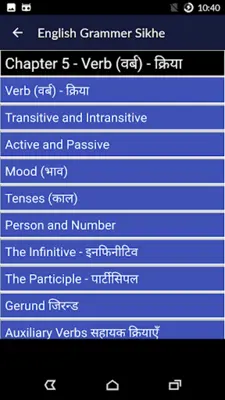 English Grammer Sikhe android App screenshot 2